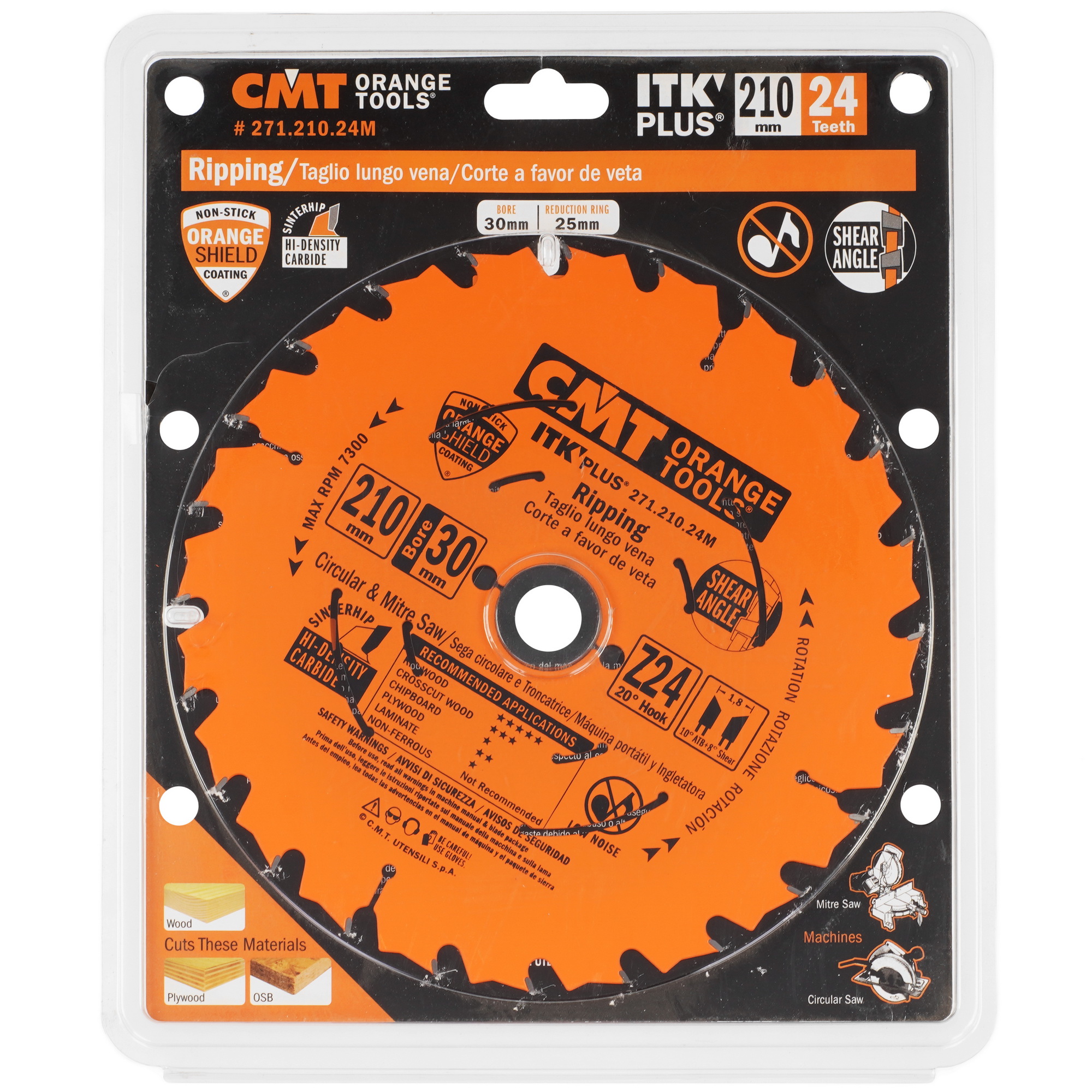 Диск пильный CMT 271.210.24M 5489527 STDN-0142284 - Вид №3