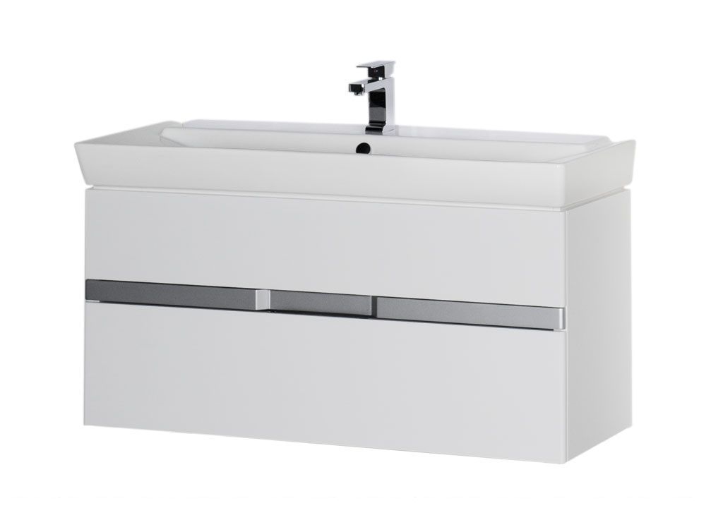 Тумба с раковиной Aquanet Виго 120 белый 0018340400168782 - Вид №3