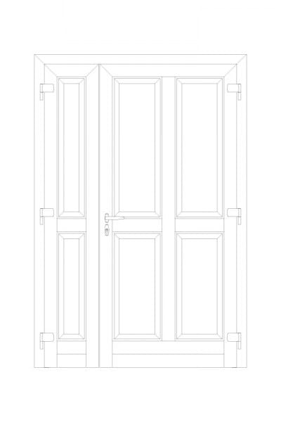 Алюминиевая входная дверь NURITH IMPERO ARCH-00007609 - Вид №7