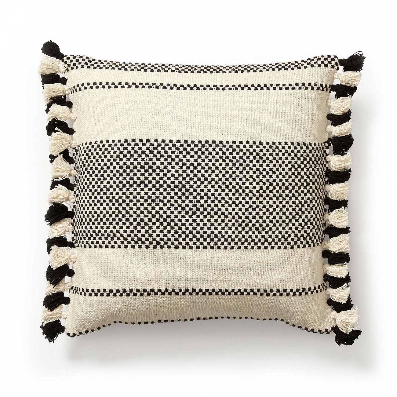 Чехол на подушку 45x45 черно-белый от La Forma LA FORMA ОРНАМЕНТ 299194 Разноцветный  - Вид №2