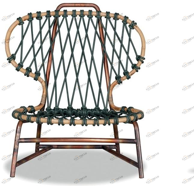 BAXTER Кресло из дерева Manila sun-id-1376224