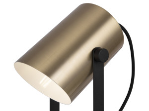 Регулируемая металлическая настольная лампа