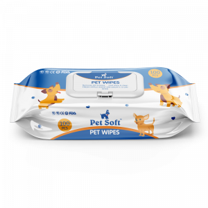 ПР0046991 Влажные салфетки PET SOFT Wipes для животных 100шт Dono