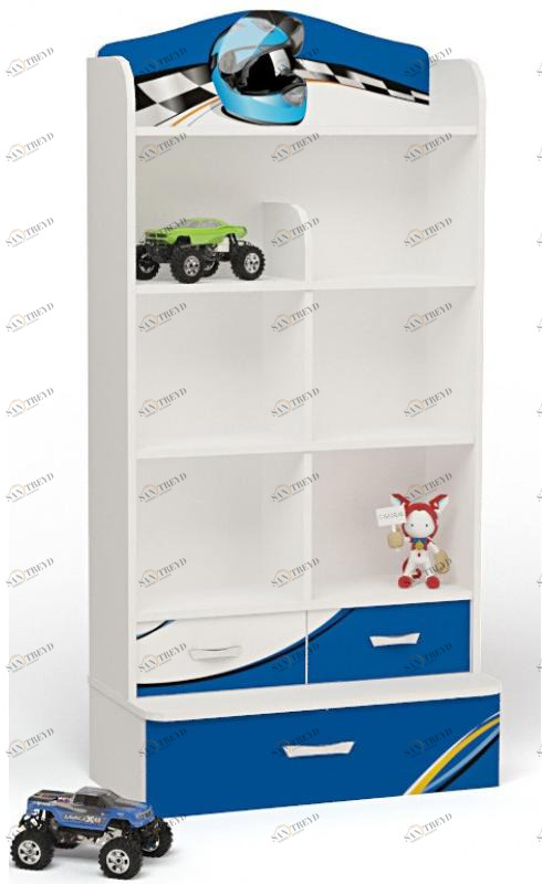 Стеллаж широкий ABC-KING La-Man синий 4631147955845