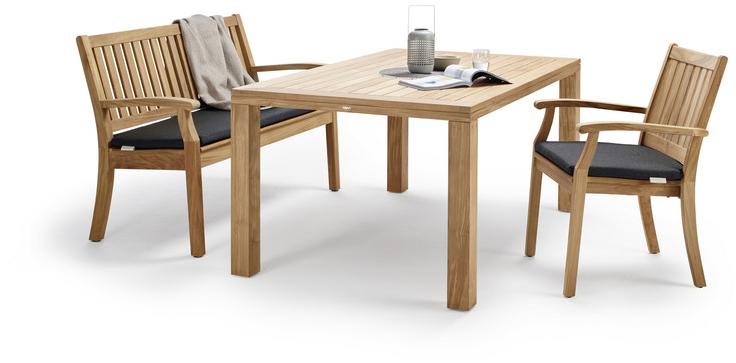 solpuri Прямоугольный обеденный стол из тика Cube sun-id-1358950 - Вид №5