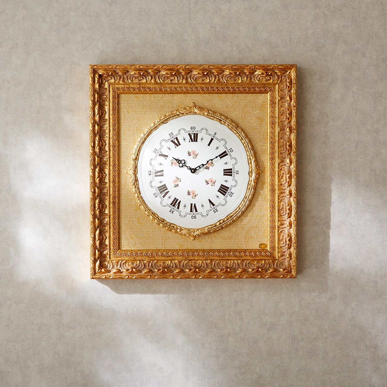 Украшенные фарфоровые часы Italia Cornici SME ORO ARCH-00064644 - Вид №1
