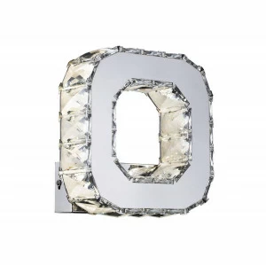 Бра светодиодное хрустальное хром Eletto Granda EL336W12 CITILUX ELETTO GRANDA 00-3928701 Хром