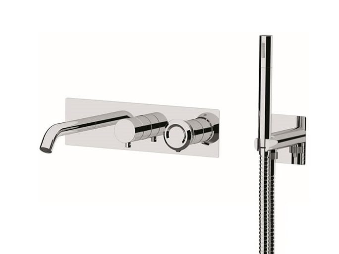 Однорычажный утопленный набор ванны с пластиной Remer Rubinetterie Element ARCH-00031738 - Вид №1