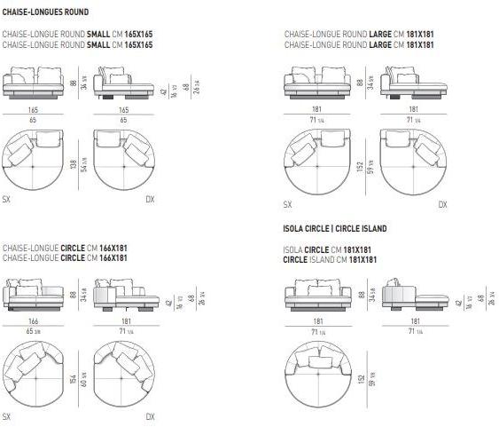 Minotti Секционный кожаный диван Connery sun-id-1360756 - Вид №16