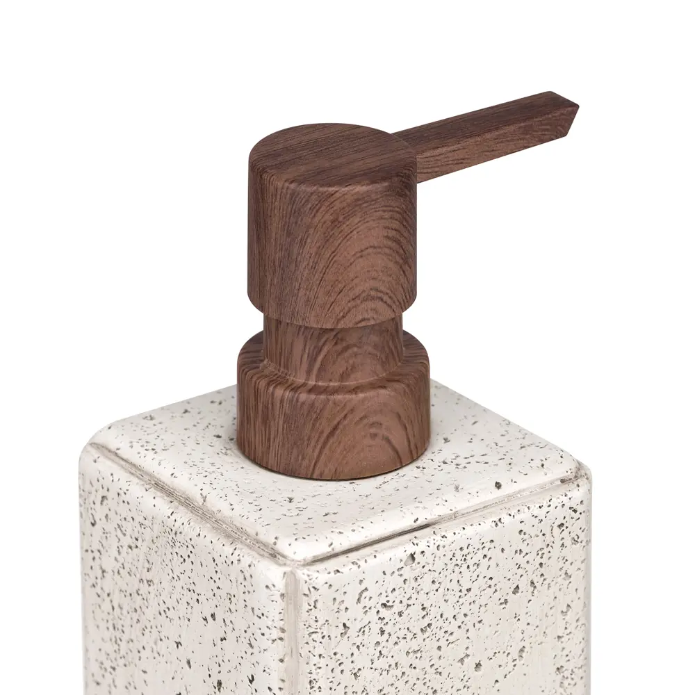 Настольный дозатор для жидкого мыла MOROSHKA Duna в бежевом цвете 89355548 STLM-1519386 - Вид №1