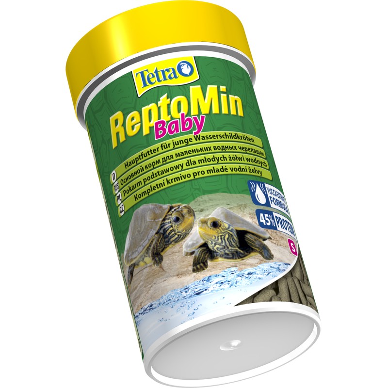 Т00017297 Корм для черепах ReptoMin baby для молоди водных черепах 100мл TETRA  - Вид №2