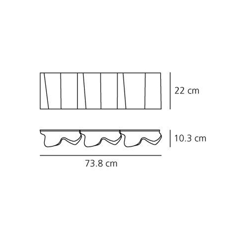 Светильник настенный белый Artemide 0397030A ARTEMIDE  00-3882726 Белый  - Вид №2