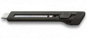 1 Канцелярский нож маленький черный E-M9 Edding