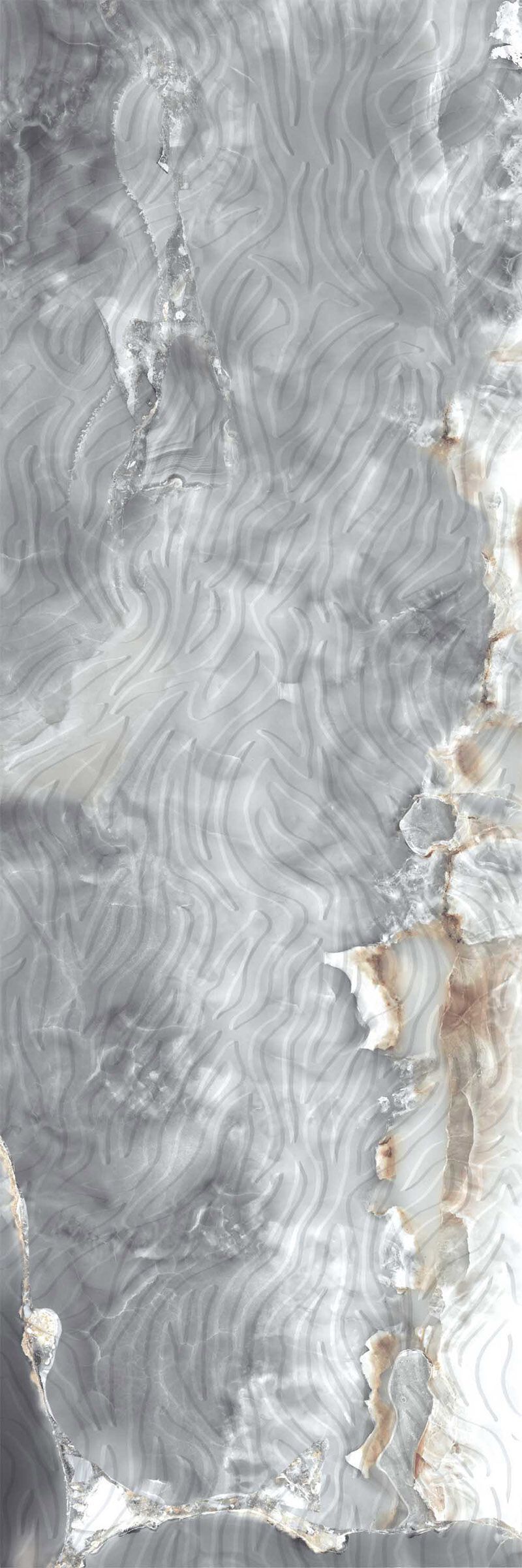 Пол / керамогранит с мраморным эффектом Kaleseramik ванная комната ARCH-00008390 - Вид №20