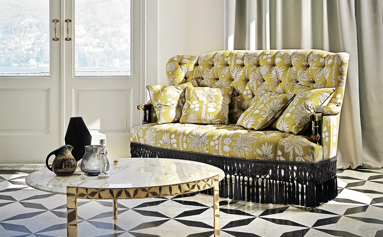 Диван  ANGELO CAPPELLINI 60109/D3I BEMBO 