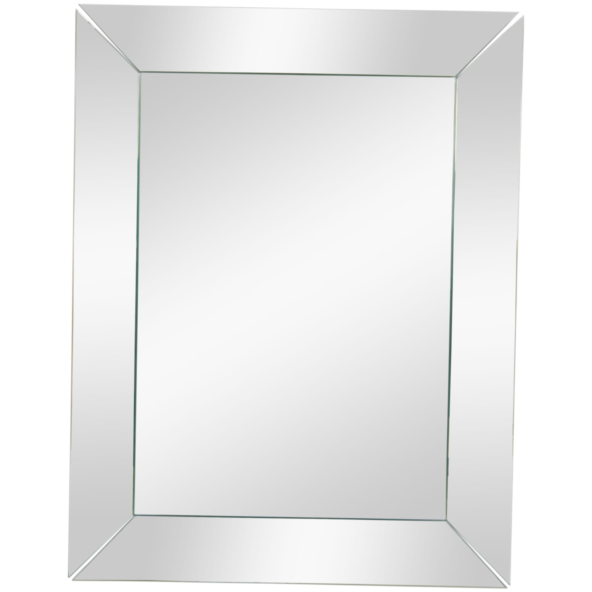 82155768 Зеркало в раме Mirox 3G 87.7x67.7 см цвет серебро Santreyd 