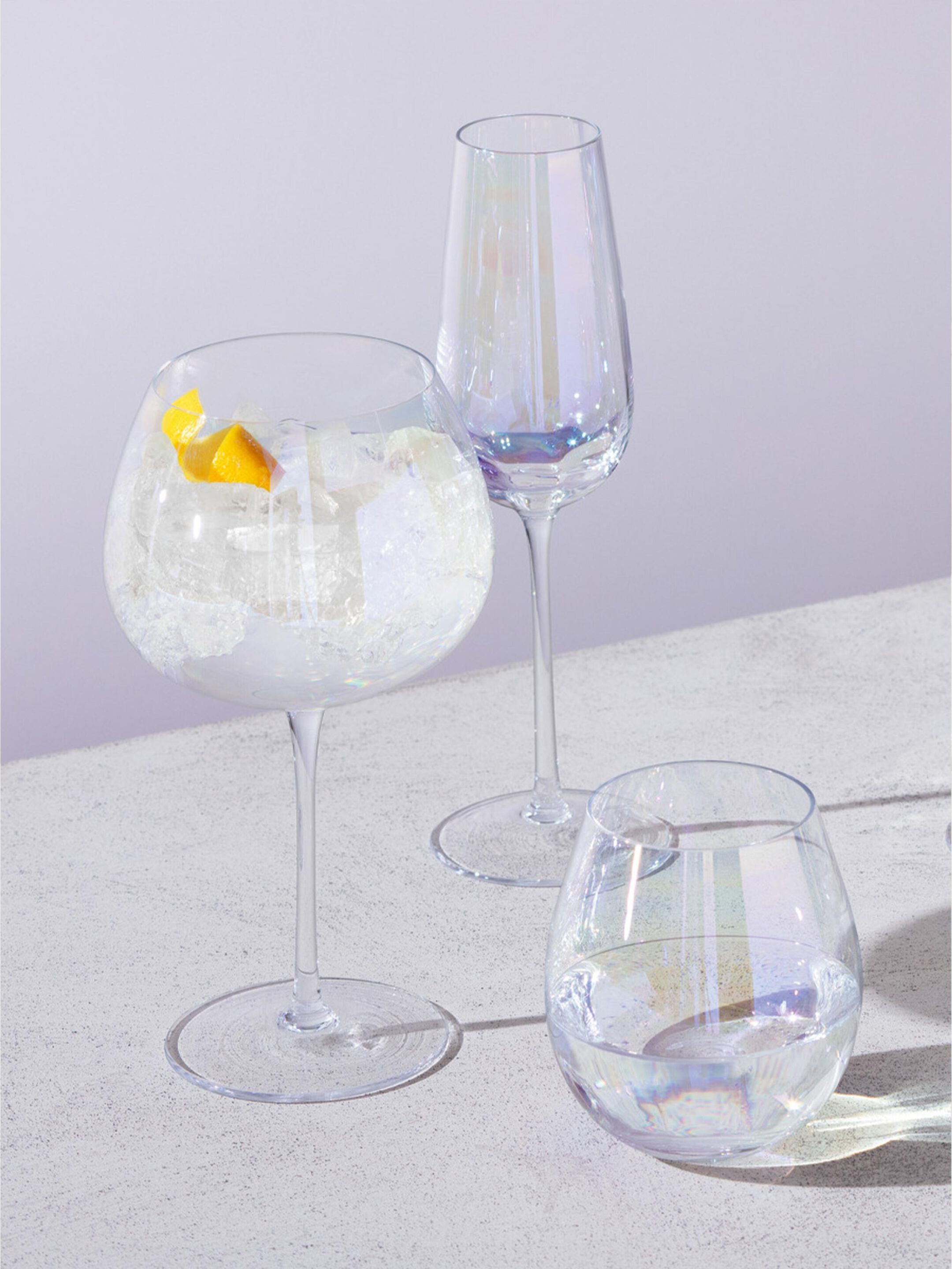 Набор стаканов из дутого стекла - 425 мл LSA Pearl ARCH-00070726 - Вид №3