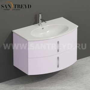 MDMC80Y053 Тумба с двумя ящиками 78 см фиолетовая Globo 4ALL Италия