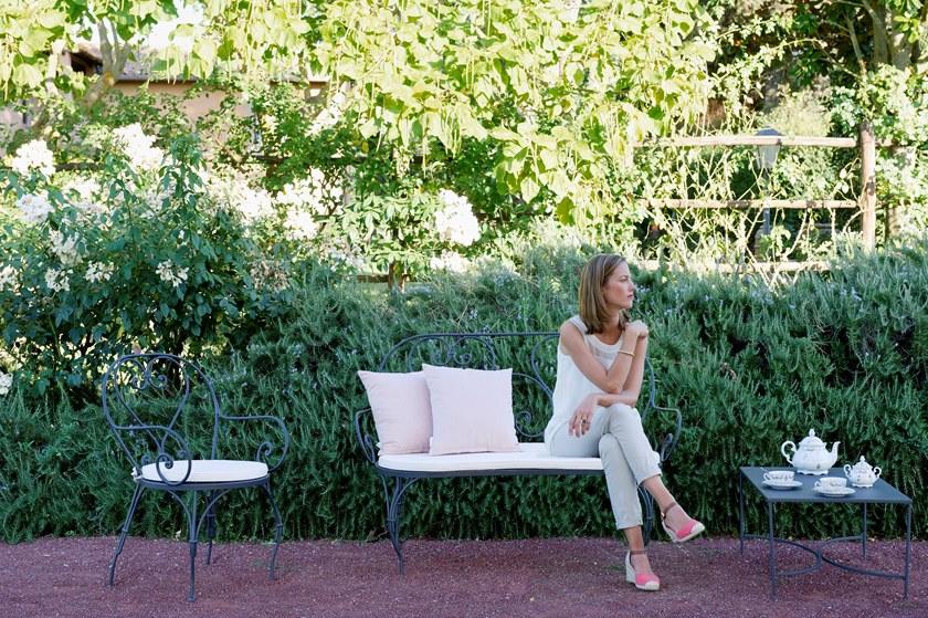 Unopiù Садовый стул из железа с подлокотниками Aurora Aupolg - Вид №2