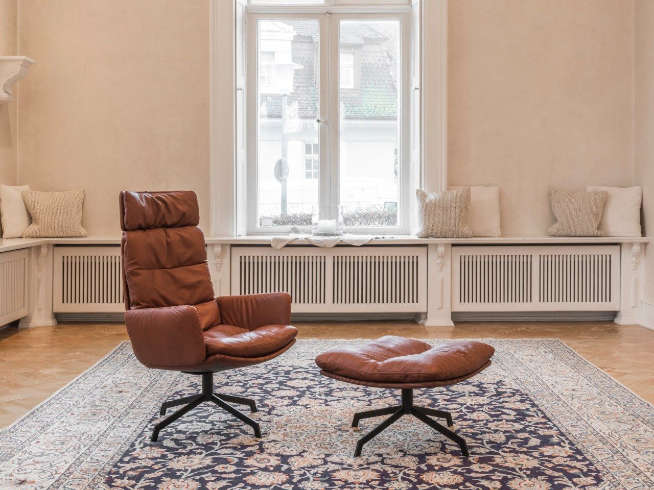 Мягкая поворотная спицевая подставка для ног KFF Arva ARCH-00087984 - Вид №6