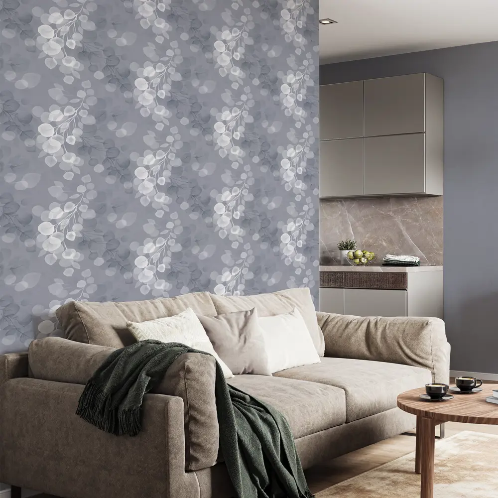 Santreyd Vergato — серые флизелиновые обои для безупречных стен 89366293 STLM-0835187 - Вид №3