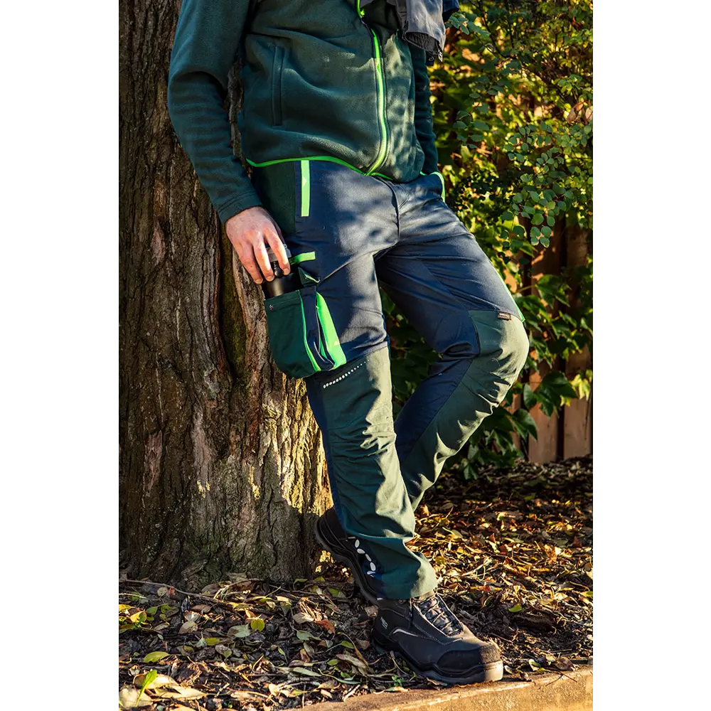 Брюки рабочие Neo Tools Premium темно-синие/зеленые размер XL рост 184-187 STLM-2123762 - Вид №8