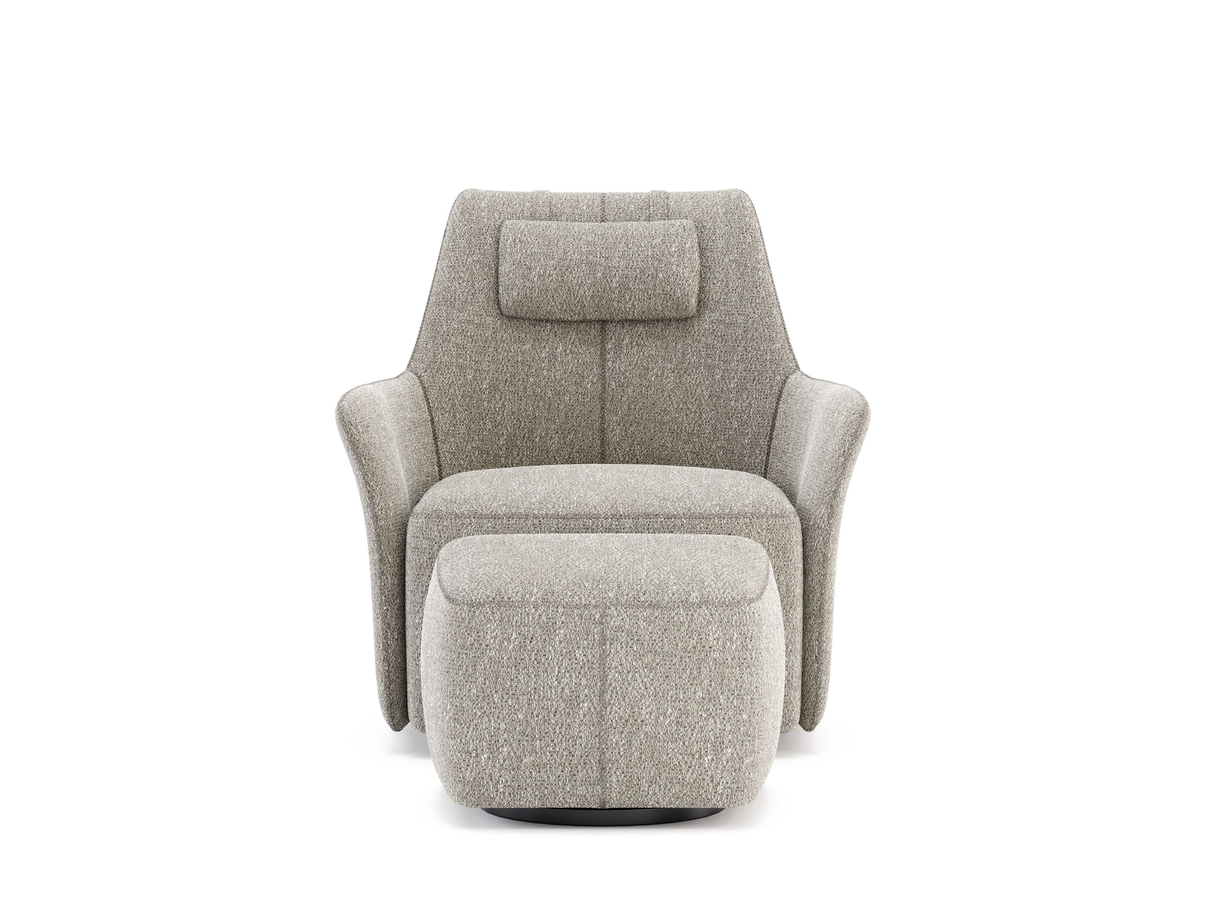 Тканевое кресло с подголовником Domkapa Александр ARCH-00064667 - Вид №5