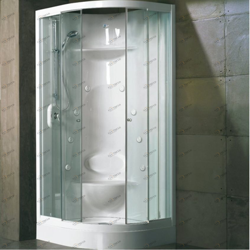 Душевая кабина с гидромассажем Box Basic Corner Standart 90 см Karolitalia BOXBASICCORNERSTANDART