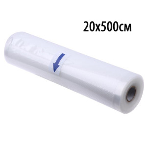 2414 Пакет для вакуумной упаковки продуктов. Рулон 20х500см LAB.Space