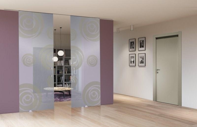 DIERRE Раздвижная дверь из закаленного стекла sun-id-1482124 - Вид №1