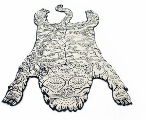 Moustache Ковер ручной работы из шерсти