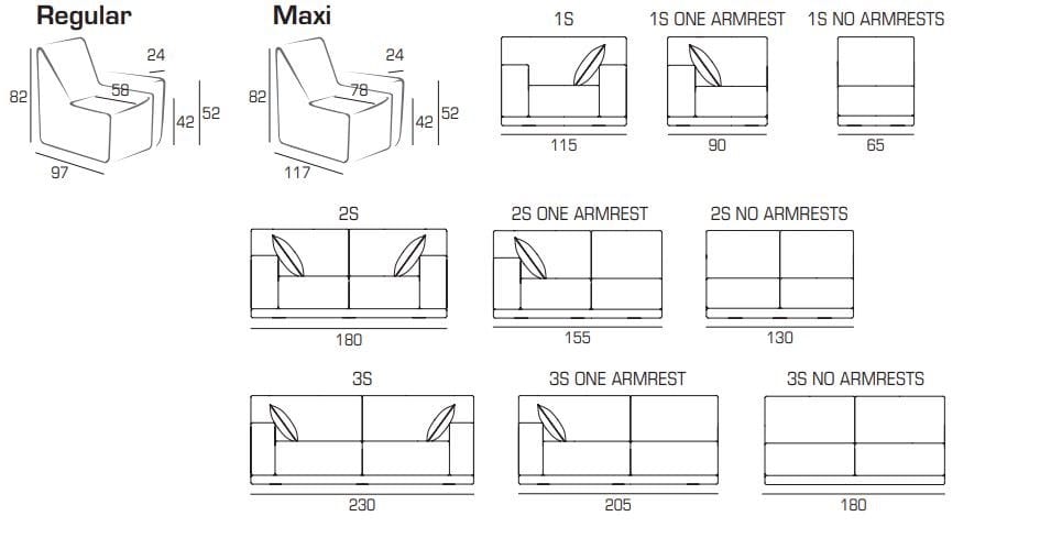 Угловой диван из ткани Domingo Salotti Дойл ARCH-00038076 - Вид №10
