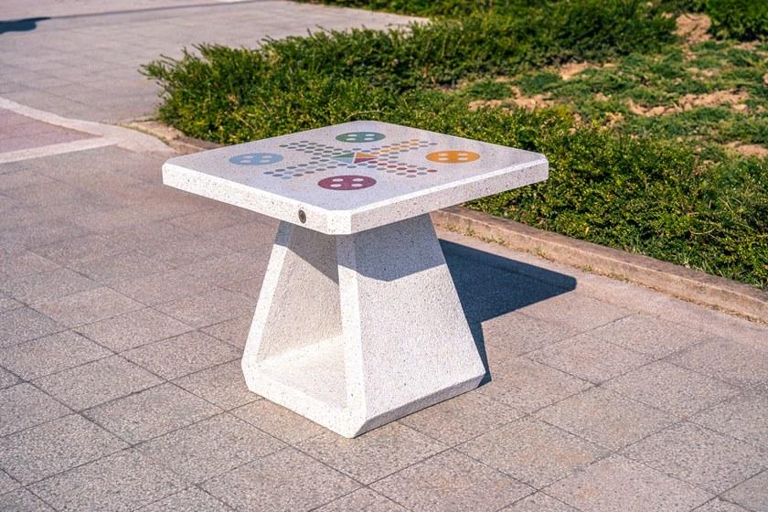 ENCHO ENCHEV - ETE Бетонный шахматный стол  190  - Вид №1