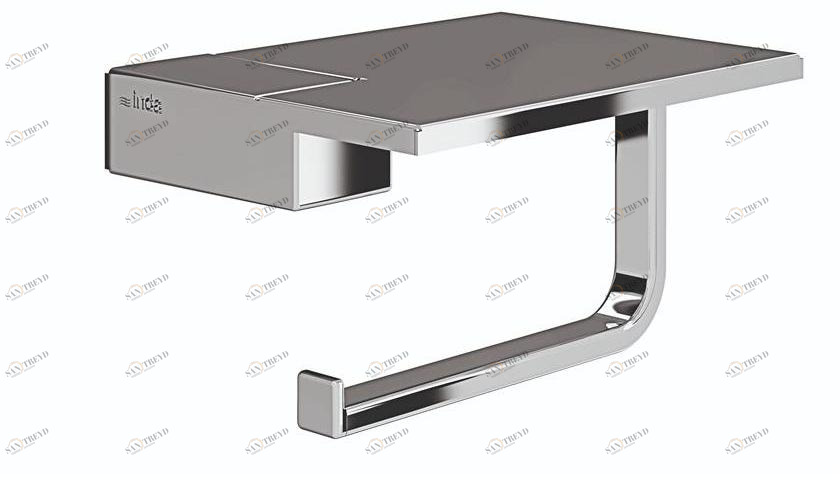 INDA® Держатель для бумаги из латуни с крышкой Logic A5527a