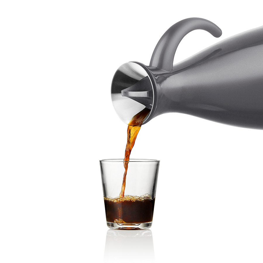 502915 Термокувшин vacuum, 1 л, 29 см, серый Eva Solo  - Вид №1