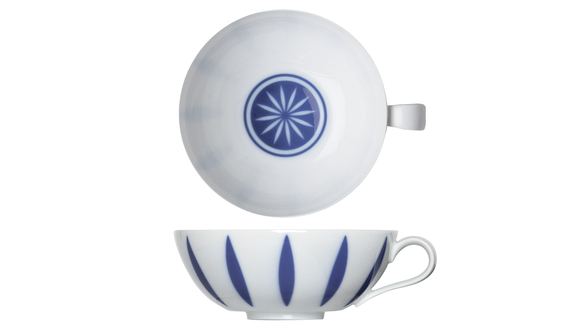 10582668 Sieger by Furstenberg Чашка чайная закругл. с блюдцем Sieger by Furstenberg "Комната чудес" 200мл Фарфор  - Вид №1