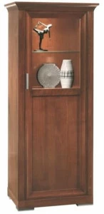 SELVA Комод вишневый с распашными дверцами Luna 7241