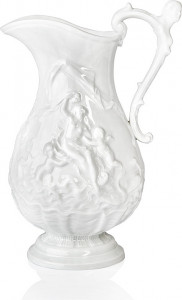 10525243 Meissen Кувшин Meissen "Лебединый сервиз" (белый рельеф),  22,5см Фарфор, Керамика
