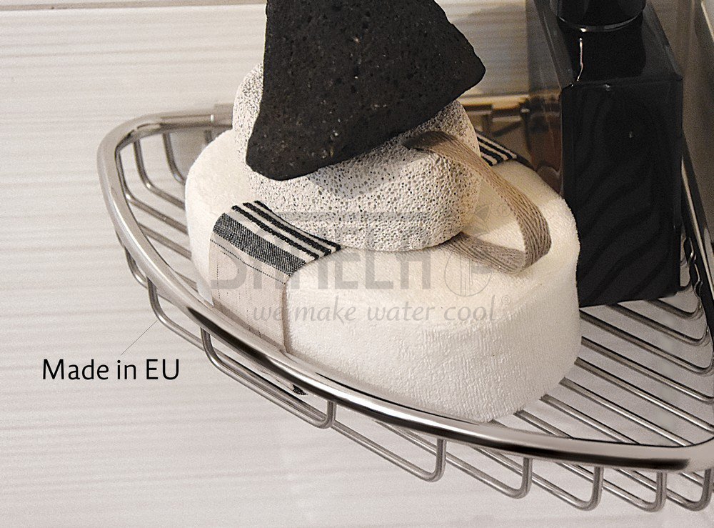 62250 Нержавеющая угловая полка, глянцевая поверхность SANELA  - Вид №2