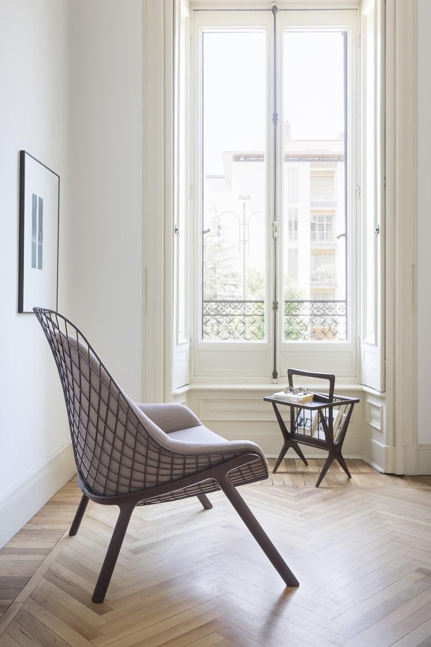 Alias Стальное кресло с порошковым покрытием с подлокотниками Gran kobi sun-id-1357096 - Вид №2