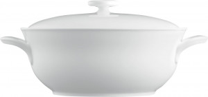 10642870 Furstenberg Супница с крышкой Furstenberg "Вагенфельд" 1,8л (белая) Фарфор