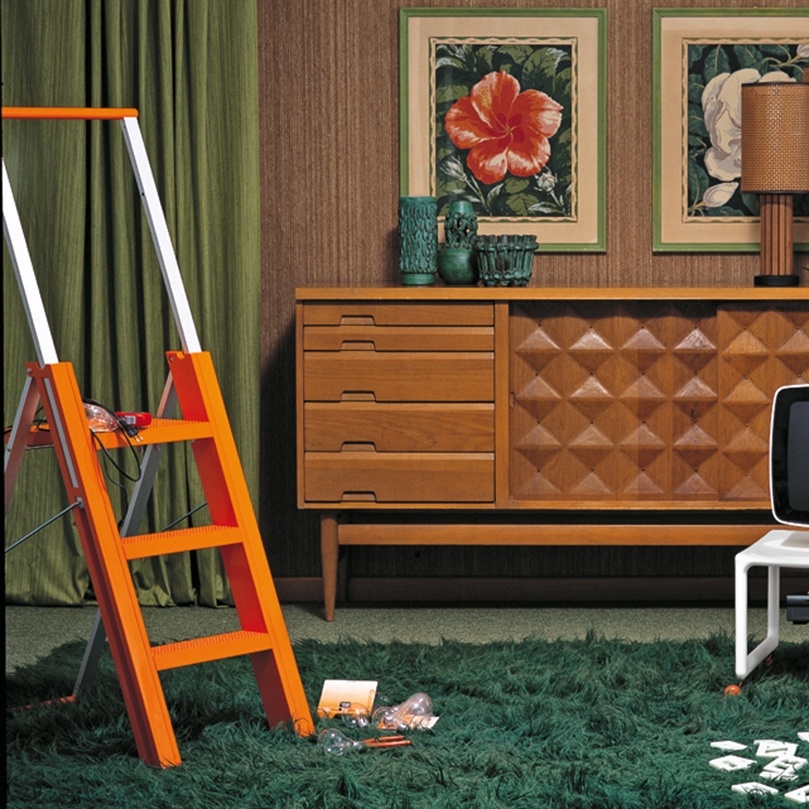 Magis Flo AC38 A Складная стремянка. Цвет оранжевый  - Вид №2