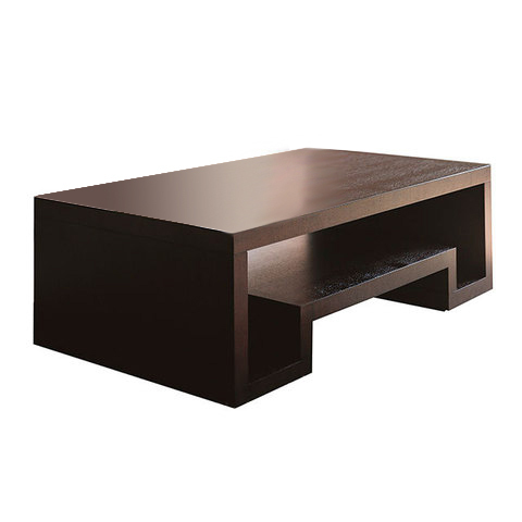 Журнальный столик прямоугольный с полкой венге Lago Maggiore PUSHA PUSHA 062884 Венге  - Вид №2