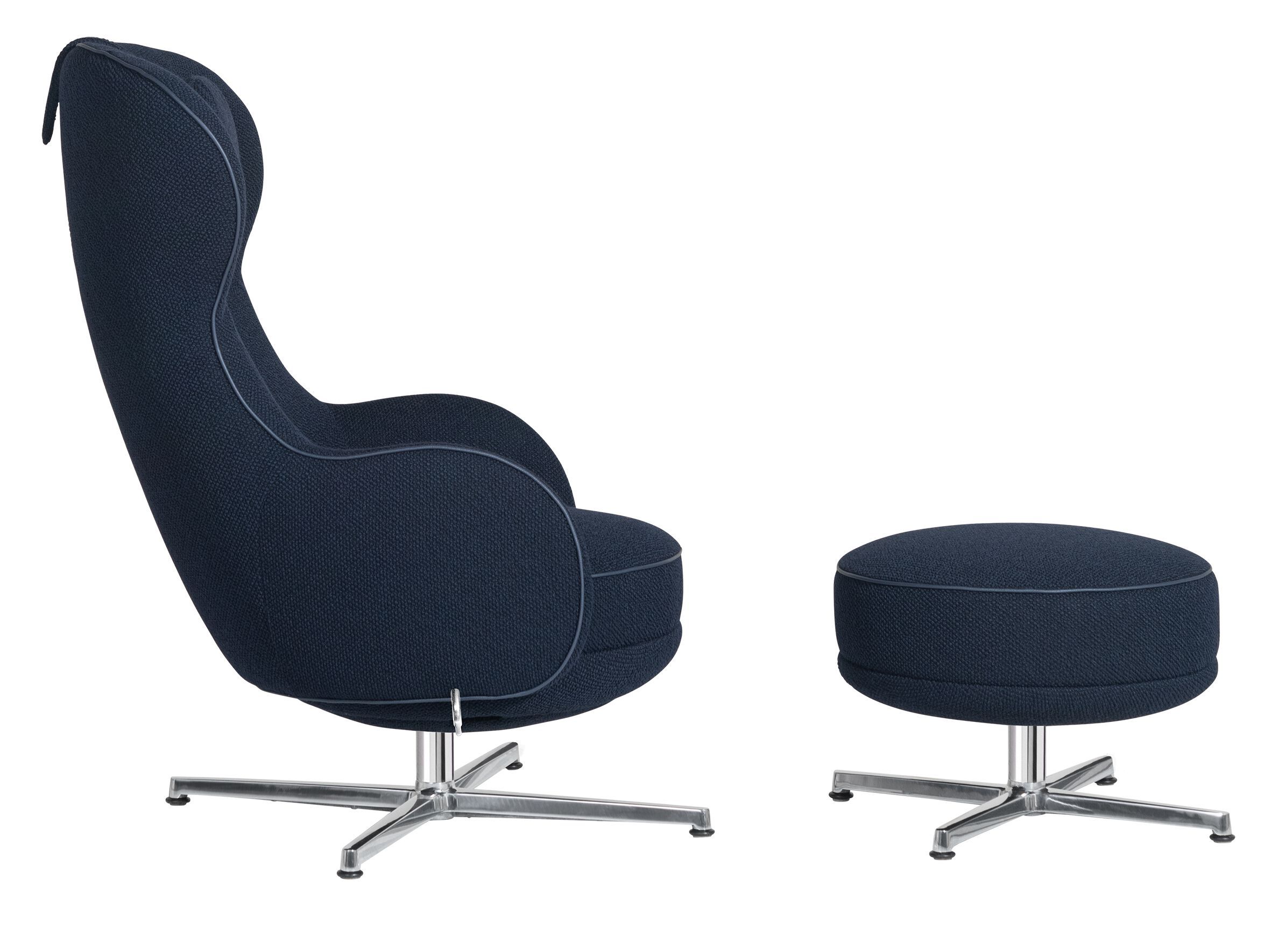 Тканевая вращающаяся спицевая круглая подставка для ног Wittmann Tuya ARCH-00072044 - Вид №1