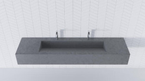 WB-614L Раковина из бетона BET-ON