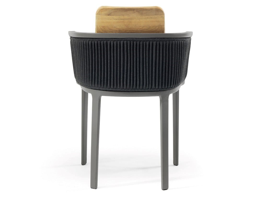 Алюминиевый штабелируемый садовый стул Ethimo Nicolette ARCH-00119635 - Вид №30