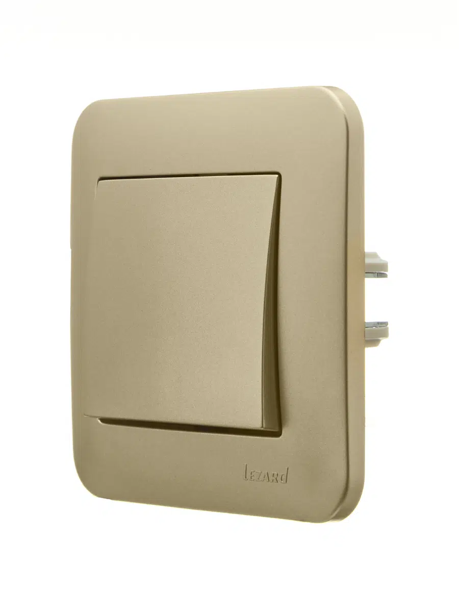 ASTI Выключатель золото LEZARD 7081-3636-100 - Вид №2