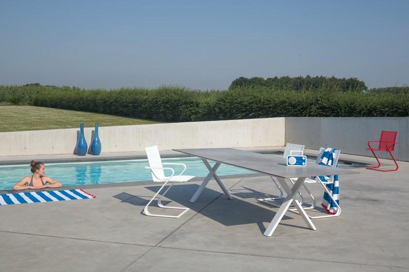 Joli Прямоугольный керамический садовый стол Cross sun-id-1368444 - Вид №1