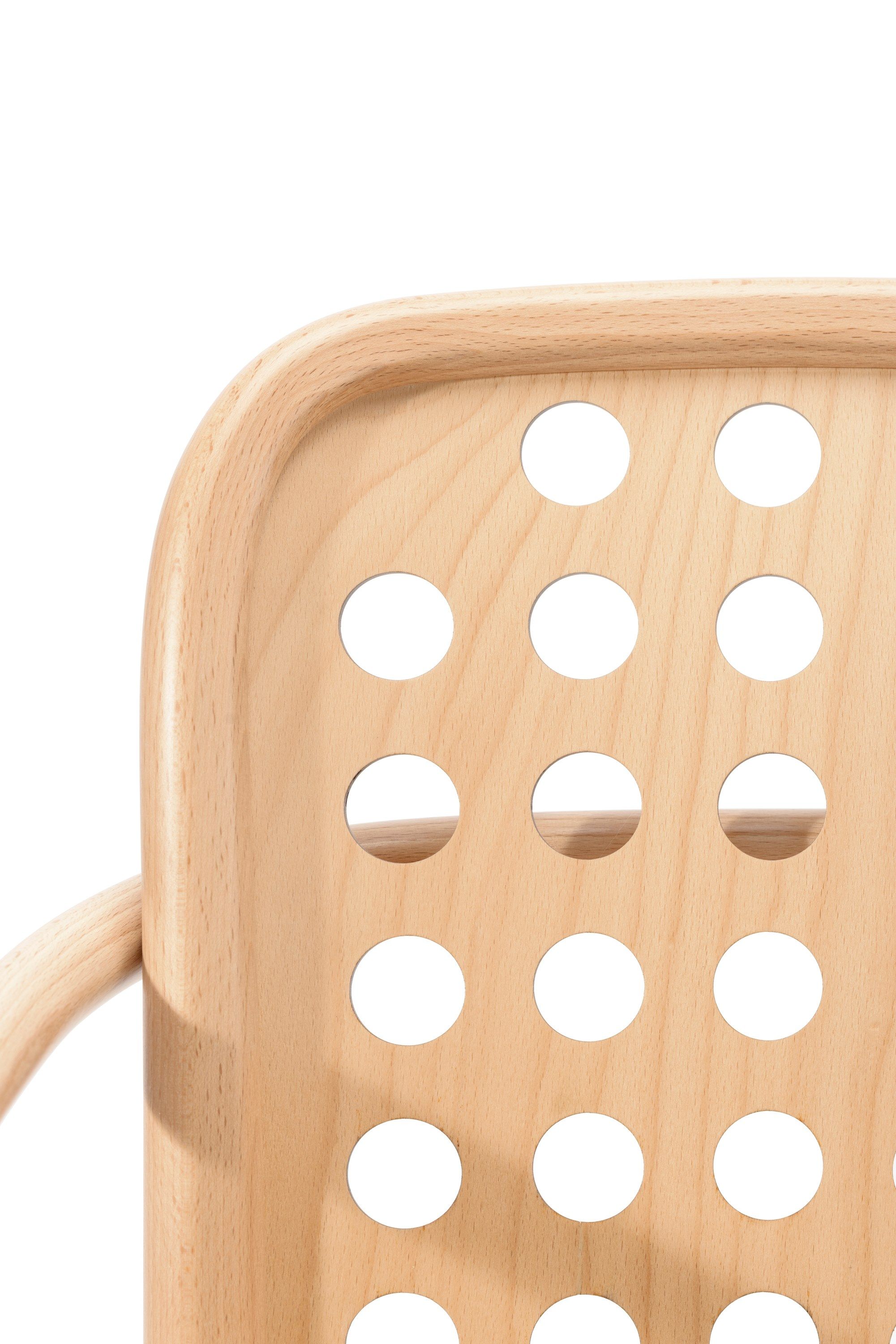 Деревянный стул с подлокотниками TON 822 ARCH-00150109 - Вид №21