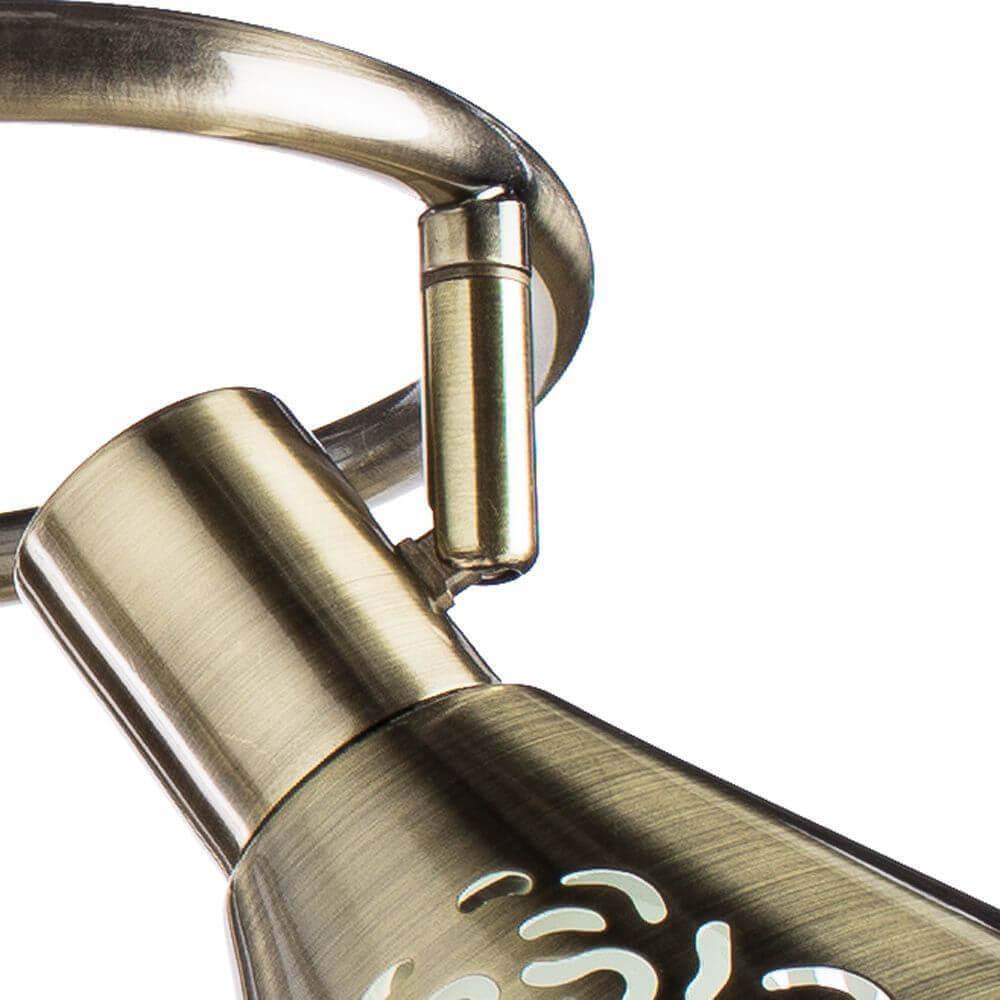 Спот потолочный на 3 лампы бронзовый Cono A5218PL-3AB ARTE LAMP CONO 00-3923881 Бронза - Вид №1